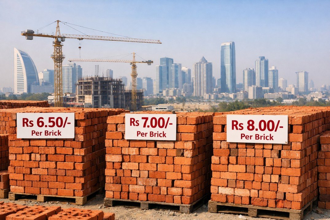 Bricks Rate Today in Gurgaon & Delhi NCR