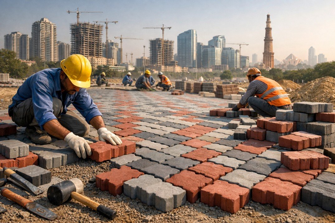 Interlocking Bricks in Gurgaon & Delhi NCR: Price, Specs & Benefits
